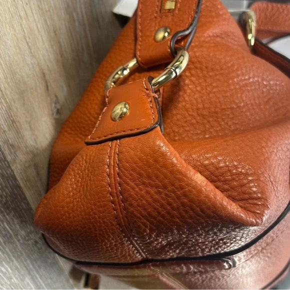 Michael Kors Fulton Shoulder Bag in Burnt Orange! Preowned!! - Picture 8 of 13